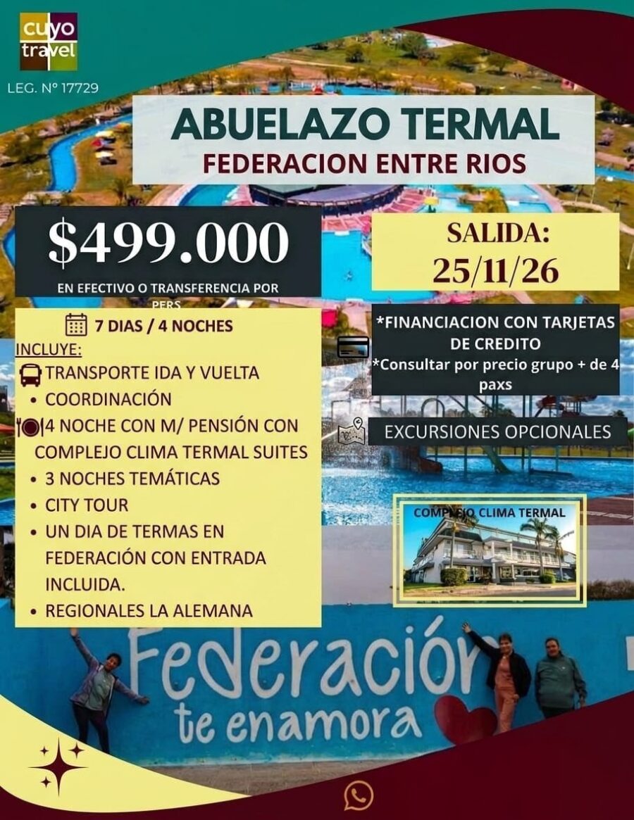 ABUELAZO EN FEDERACION