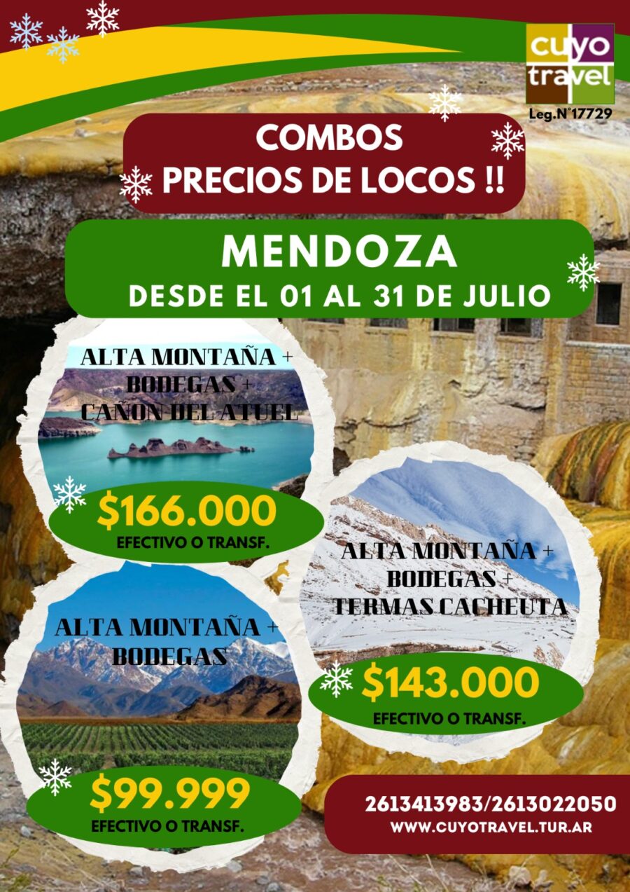 COMBOS DE EXCURSIONES LOCALES